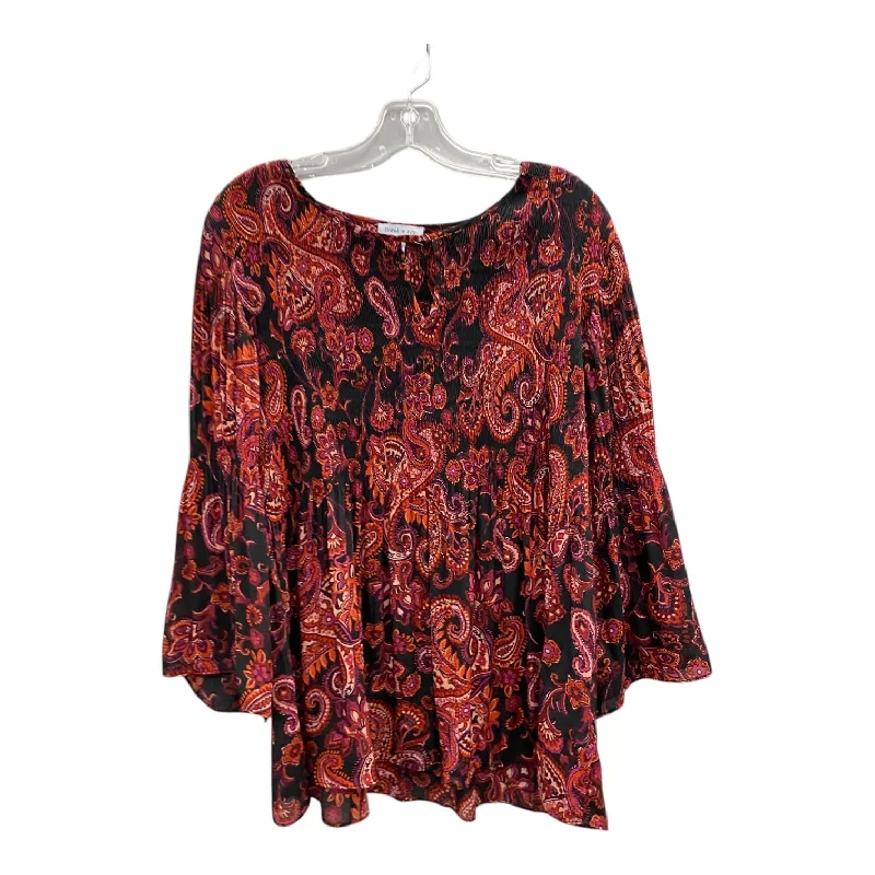 Top Ls By Cme In Red, Size:L