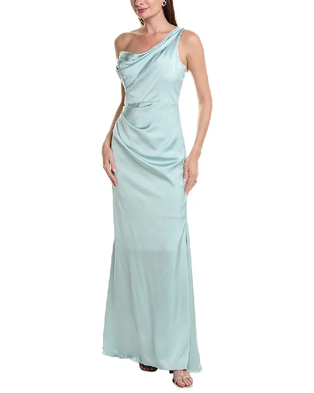 Rene Ruiz One-Shoulder Gown Fashion-forward party dresses